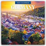 Germany 2025 Square Wall Calendar