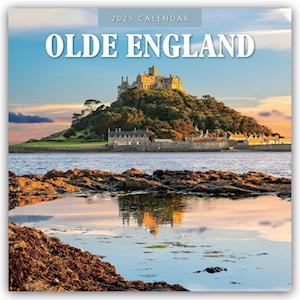 Olde England 2025 Square Wall Calendar