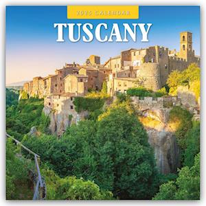 Tuscany 2025 Square Wall Calendar