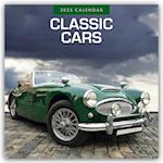 Classic Cars 2025 Square Wall Calendar