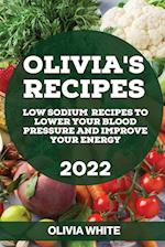 OLIVIA'S RECIPES 2022