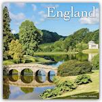 England Calendar 2024  Square Travel Wall Calendar - 16 Month