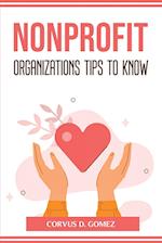 NONPROFIT ORGANIZATIONS TIPS TO KNOW 