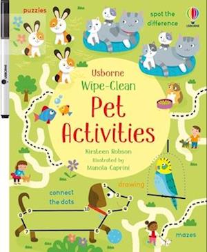 Wipe-Clean Pet Activities