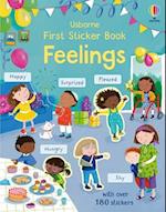 First Sticker Book Feelings