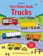 First Sticker Book Trucks