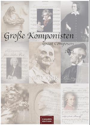 Grosse Komponisten 2025 L 59x42cm