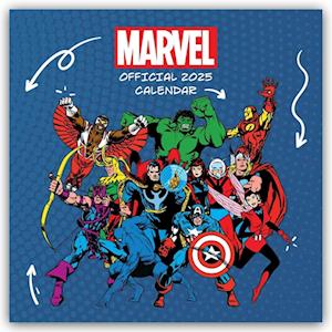 Marvel Comics Square Calendar 2025