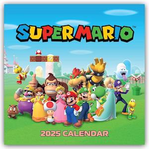 Nintendo - Super Mario 2025 - Wandkalender