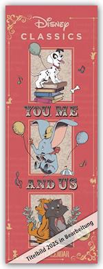 Disney Classics - You, Me and Us 2025 - Slimline-Kalender