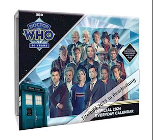 Doctor Who Desk Block Calendar 2025