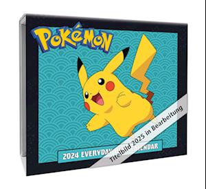 Pokemon Desk Block Calendar 2025