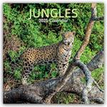 Jungles - Dschungel 2025 - 16-Monatskalender