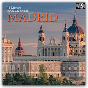 Madrid 2025 - 16-Monatskalender