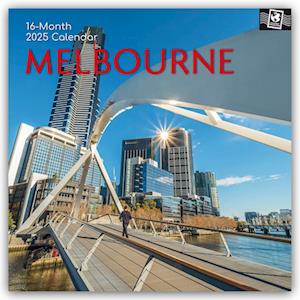 Melbourne 2025 - 16-Monatskalender