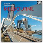 Melbourne 2025 - 16-Monatskalender