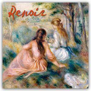 Renoir - Pierre-Auguste Renoir - Kunstkalender 2025 12-Monatskalender