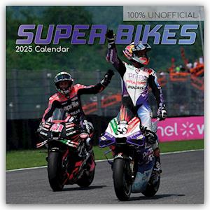 Superbikes - Motorräder 2025 - 16-Monatskalender