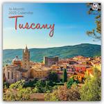 Tuscany - Toskana 2025 - 16-Monatskalender