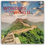 Wonders of the World - Wunder der Welt 2025 - 16-Monatskalender