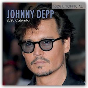 Johnny Depp 2025 - 16-Monatskalender