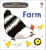 Baby's Black and White Books Farm