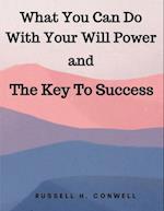 What You Can Do With Your Will Power and The Key To Success 