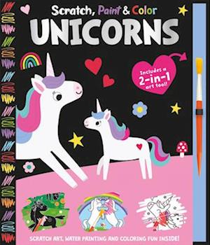 Scratch, Paint & Color Unicorns