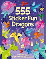 555 Sticker Fun - Dragons