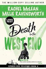 Death in the West End (Large Print)