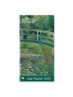 National Gallery: Monet, The Water-Lily Pond 2025 Year Planner - Month to View
