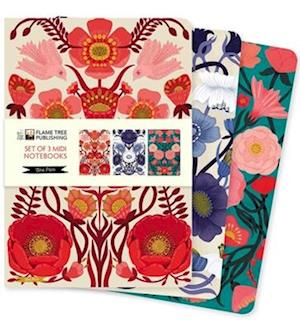 Nina Pace Set of 3 MIDI Notebooks