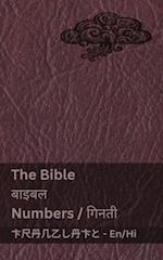 The Bible (Numbers) / &#2348;&#2366;&#2311;&#2348;&#2354; (&#2327;&#2367;&#2344;&#2340;&#2368;)