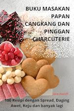 Buku Masakan Papan Cangkang Dan Pinggan Charcuterie