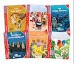 Jolly Phonics Folktales Red Readers (Level 1) Complete Set (1-6)