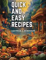 Quick and Easy Recipes