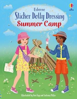 Sticker Dolly Dressing Summer Camp