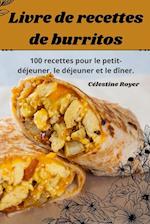 Livre de recettes de burritos