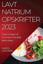 Lavt natrium opskrifter 2023