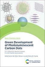 Green Development of Photoluminescent Carbon Dots