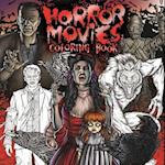 Horror Movies Adult Coloring Book