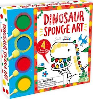 Dinosaur Sponge Art