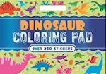 Dinosaur Coloring Pad