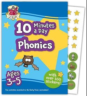 10 Minutes a Day Phonics for Ages 3-5 (with reward stickers)