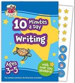 10 Minutes a Day Writing for Ages 3-5 (with reward stickers)