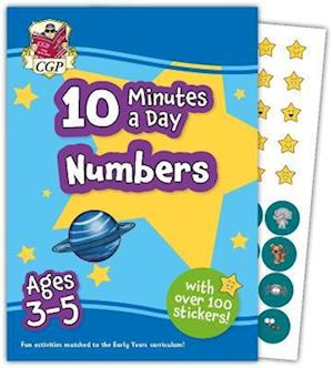 10 Minutes a Day Numbers for Ages 3-5 (with reward stickers)