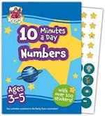 10 Minutes a Day Numbers for Ages 3-5 (with reward stickers)