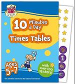 New 10 Minutes a Day Times Tables for Ages 5-7 (with reward stickers)