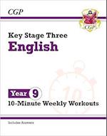 New KS3 Year 9 English 10-Minute Weekly Workouts