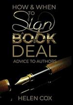 How and When to Sign a Book Deal 